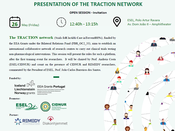 Sessão de lançamento da rede TRACTION | Projeto TRACTION