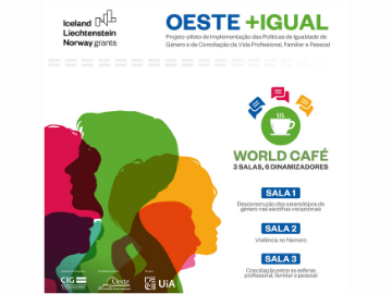 OesteCIM promove World Café para debater a Igualdade de Género na Região Oeste