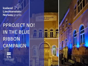 Project NO! in the blue ribbon campaing