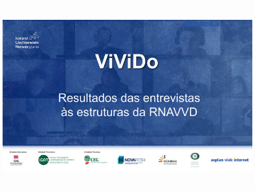 Projeto ViViDo - Resultados das Entrevistas à Rede Nacional de Apoio a Vítimas de Violência Doméstica