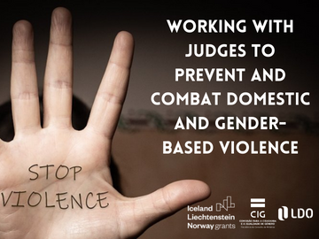 Trabalhar com juízes para prevenir e combater a violência doméstica e a violência de género
