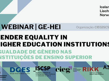 II Webinar GE-HEI - Gender Equality in High Education Institutions