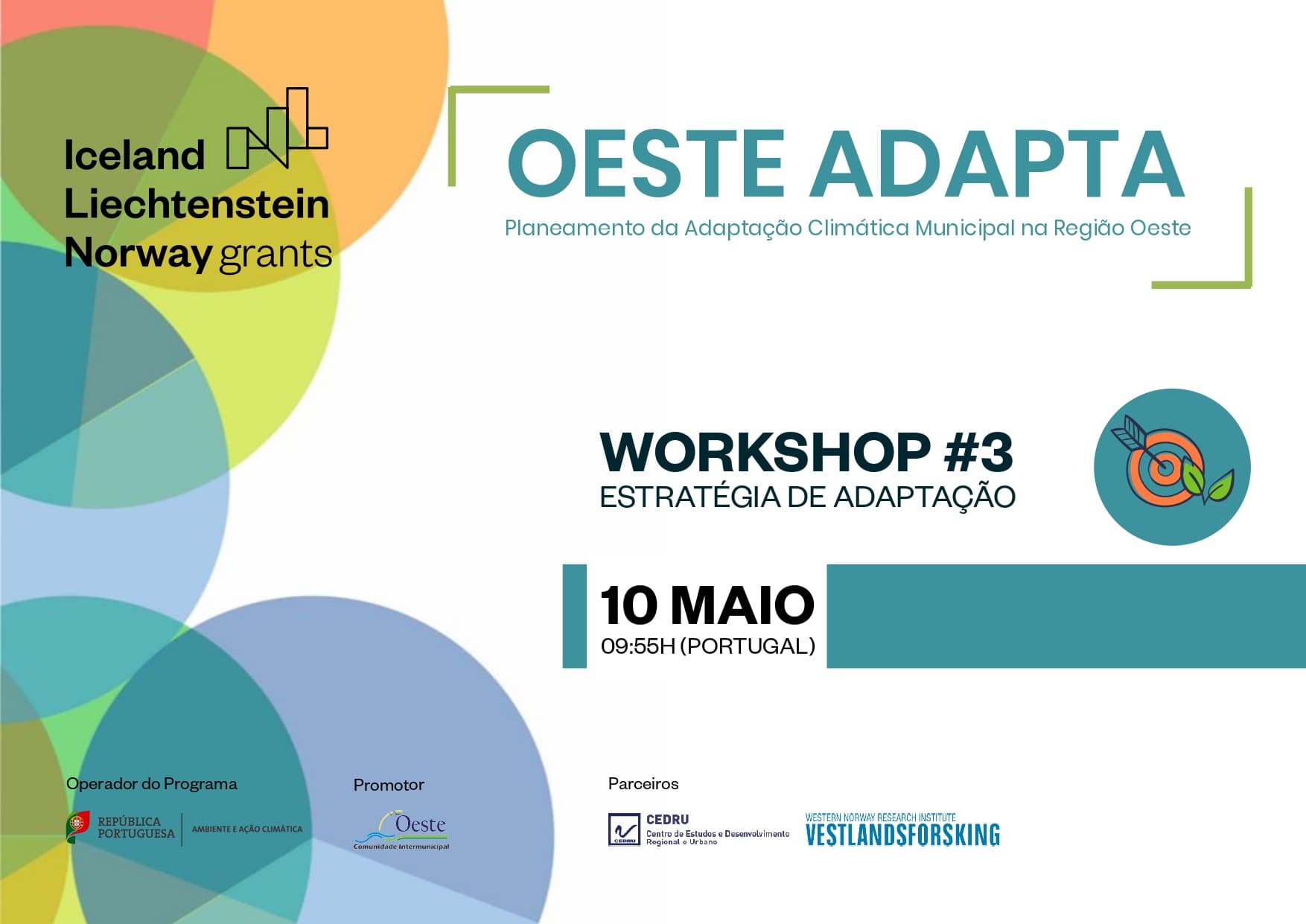 Adaptation to Climate Change in the West Region - third workshop with Municipal Technicians