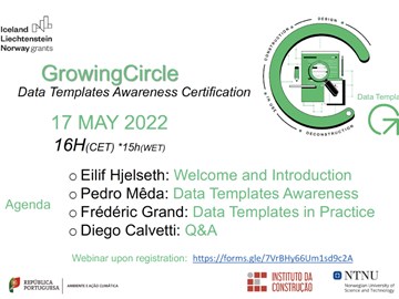 Growing Circle Data Templates Awareness and Practice webinar 