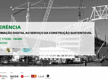 Conferência: Transformação digital ao serviço da construção sustentável