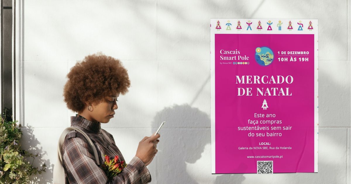 Christmas Market - Cascais Smart Pole