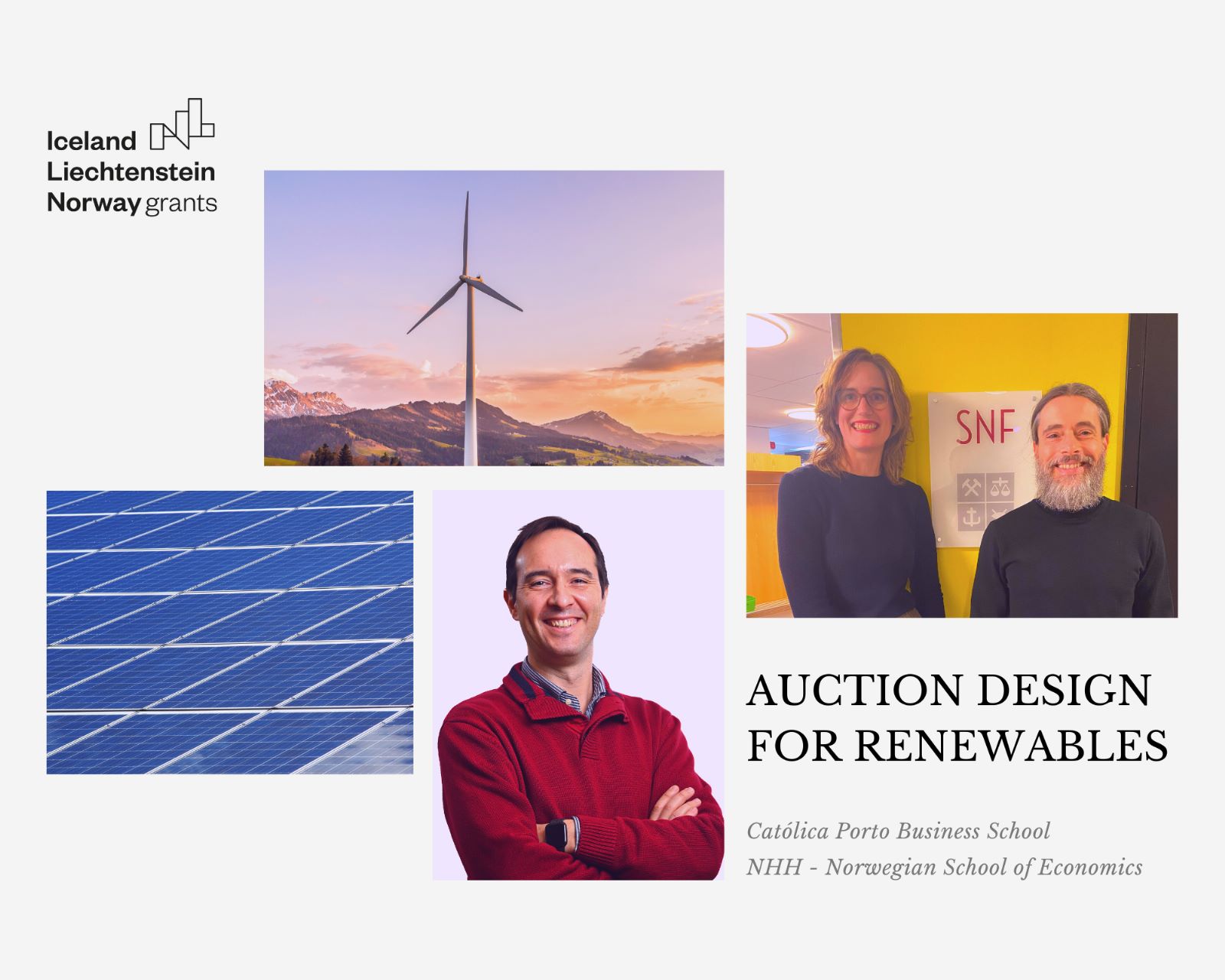 Auction Design for renewables