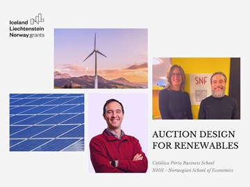 "Auction Design for renewables" - A research project led by Católica Porto Business School 