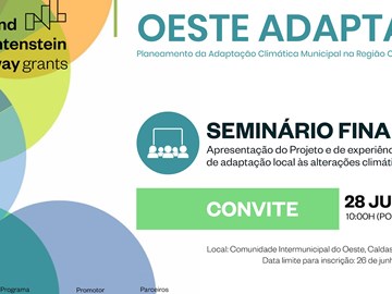 Final Seminar of the Oeste Adapta Project