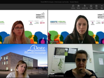 OESTE + IGUAL Project promotes Online Training for Students